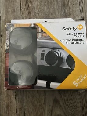 Safety 1st Clear Stove Knob Covers - 5 Pack